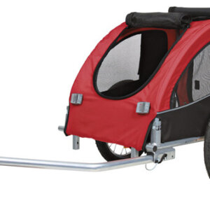 Cykelvagn Röd/Svart M 63x68x75/137 cm