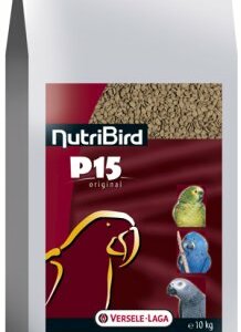 NutriBird P15 Papegojpellets Original 10kg