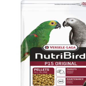 NutriBird P15 Papegojpellets Original 3kg