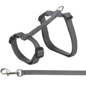 Kattsele + Koppel Nylon XL
