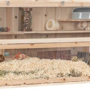 Gnagarbur Möss/Hamster Trä 115x60x60cm