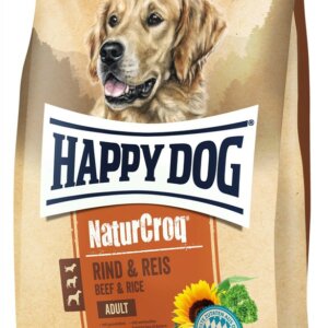 HappyDog NaturCroq Nöt & Ris 18kg