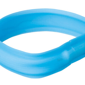 Flash Light Ring Bred USB Silikon L-XL: Blå