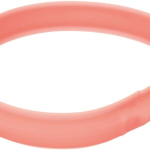 Flash Light Ring Bred USB Silikon M-L: Coral
