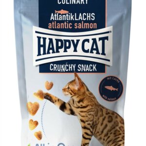 HappyCat Snack Lax & Ärtor 70g