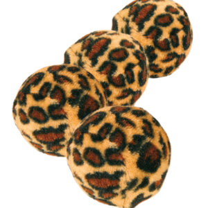 Leopardboll 4-pack 3,5cm