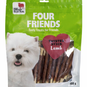 Four Friends Twisted Stick Lamb 12,5cm: 40-pack