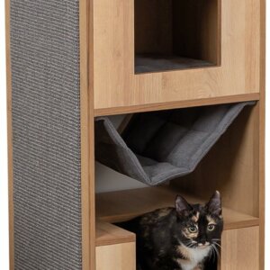 Klösmöbel CityStyle Tower 105cm Brun/Grå