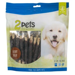 2Pets Mald Tuggpinne Hjort 12cm 30-p