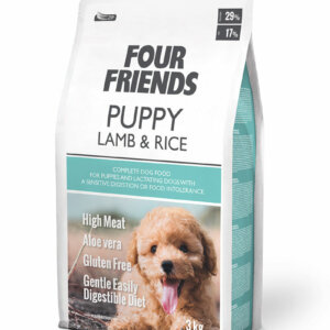 Four Friends Puppy Lamb & Rice 3kg