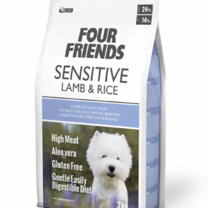 Four Friends Sensitive Lamb & Rice 3kg