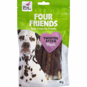 Four Friends Twisted Stick Duck 12,5cm: 7-pack