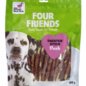 Four Friends Twisted Stick Duck 12,5cm: 40-pack