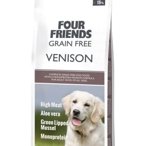 Four Friends GrainFree Venison 12kg