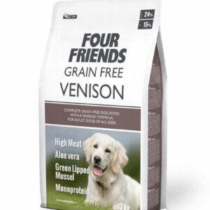 Four Friends GrainFree Venison 3kg