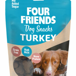 Four Friends Dog Snacks Turkey 200g