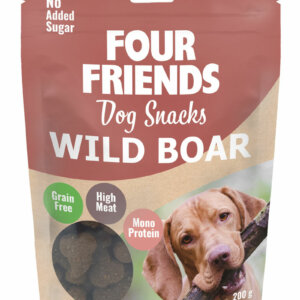 Four Friends Dog Snacks Wild Boar 200g