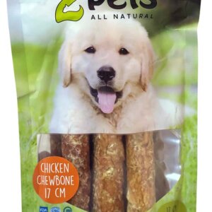 2Pets Tuggrulle Kyckling 17cm 3-p