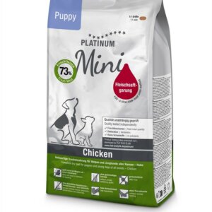 Platinum Mini Puppy Chicken 900g