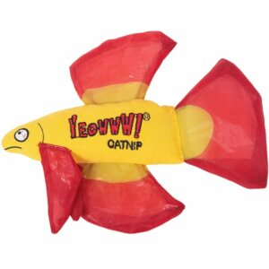 Yeowww Kattleksak Kampfisk Röd