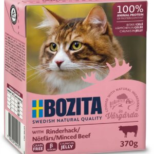 Bozita Bitar i Gelé Nötfärs 370g