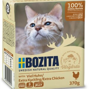 Bozita Bitar i Gelé Extra Kyckling 370g