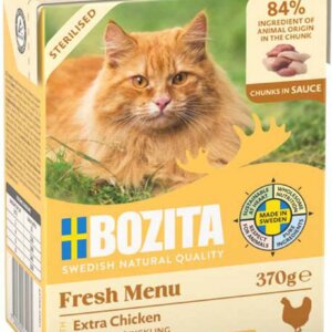 Bozita Sterilised Bitar i Sås Kyckling 370g