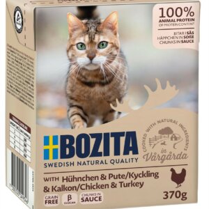 Bozita Bitar i Sås Kyckling & Kalkon 370g
