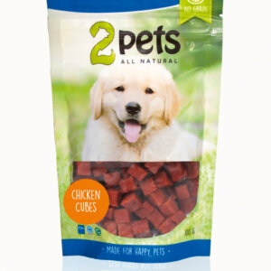 2Pets Chicken Cubes 100g