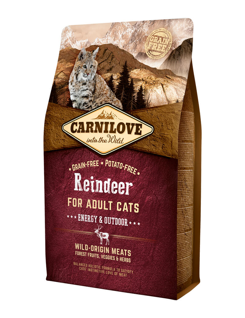 Carnilove Cat Reindeer Energy & Outdoor Adult 2kg