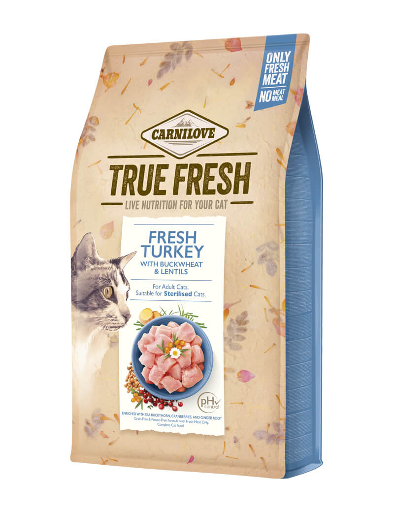 Carnilove Cat True Fresh Turkey 4,8kg