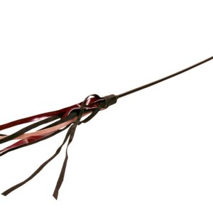 Kattvippa Läderband 65cm