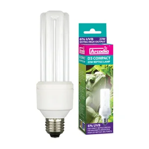 Arcadia Lysrörslampa Reptil UVA/UVB