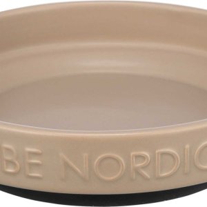 BE Nordic Keramikskål Låg 16cm Taupe