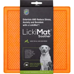 Lickimat Soother Orange 20x20cm