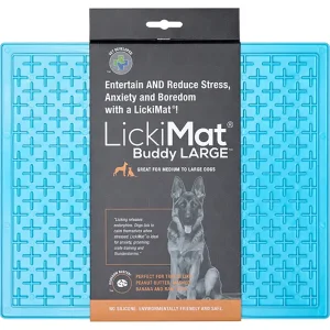 Lickimat Buddy XL Ljusblå 30,5x25,5cm