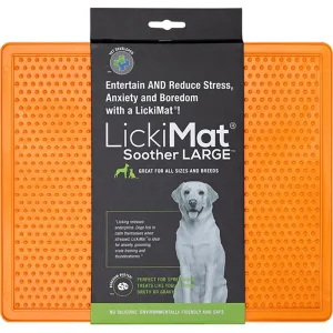 Lickimat Soother XL Orange 30,5x25,5cm