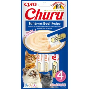 Ciao Churu Cat Creamy Tuna & Beef 4st