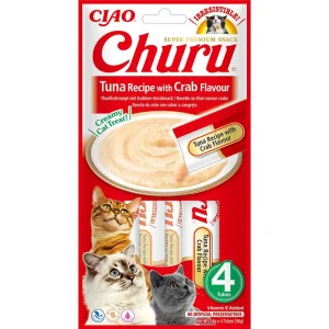 Ciao Churu Cat Creamy Tuna & Crab 4st