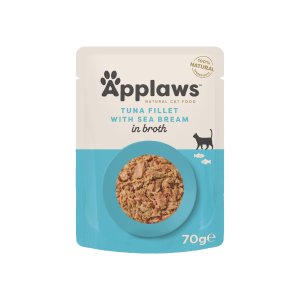 Applaws Våt Tonfisk & Brax 70g