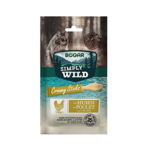 Simply Wild Creamy Sticks Chicken 5x15g