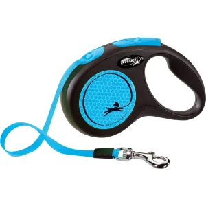 Flexi Neon M 5m Band Blå