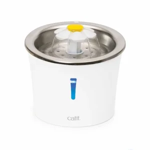 Catit Vattenfontän Flower 3L Rostfri