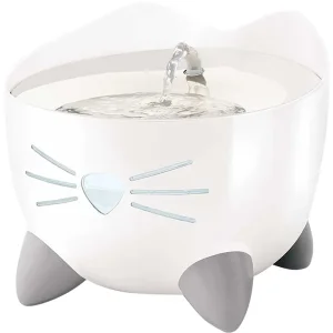 Catit Vattenfonten Pixi Vit Rostfri 2,5L
