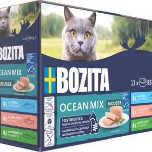 Bozita Mousse Multibox Fisk 85g