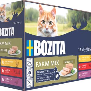 Bozita Mousse Multibox Farm 85g