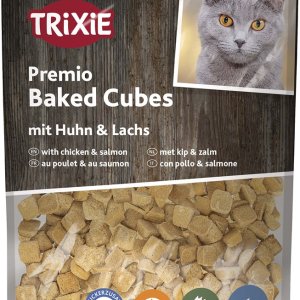 Premio Baked Cubes Kyckling & Lax 50g