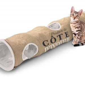 D&D Tunnel 120cm Brun/Beige
