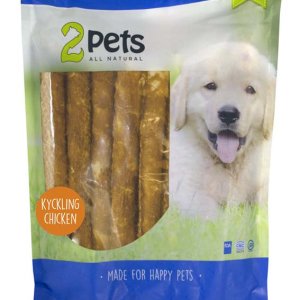 2Pets Tuggrulle Kyckling 28cm 12-p