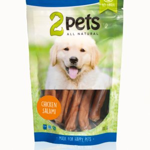 2Pets Dogsalami Chicken 100g